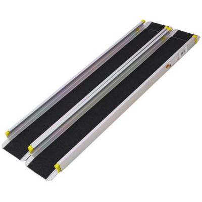 Image showing  7 ft. Adjustable Wheelchair Telescoping Track Ramps