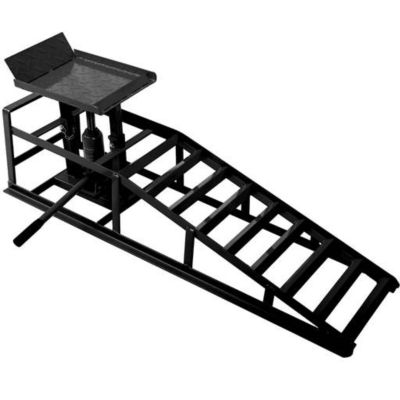Image showing  5 Ton Hydraulic Ramps, Black, 2 pk.