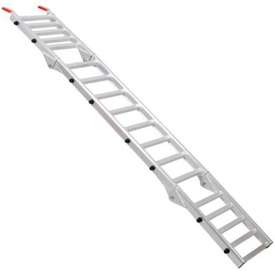 Image showing  Aluminum Ramp 1,400 lb., 2 pk., Silver
