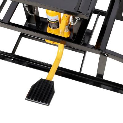Image showing  5 Ton Hydraulic Ramps with Pedal, 2 pk., Black