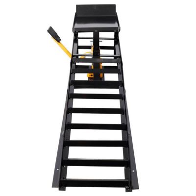 Image showing 6 th TMB 5 Ton Hydraulic Ramps with Pedal, 2 pk., Black