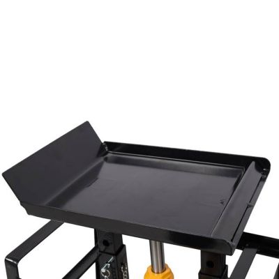 Image showing 8 th TMB 5 Ton Hydraulic Ramps with Pedal, 2 pk., Black