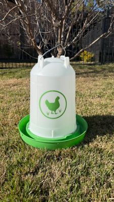Image showing  Chicken Waterer 3.7 gal., Green