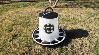 Image showing  Chicken Feeder 13 lb., Black