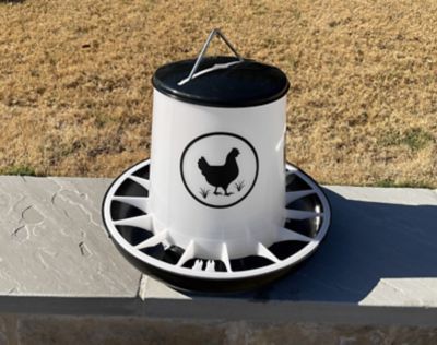 Image showing  Chicken Feeder 26 lb., Black