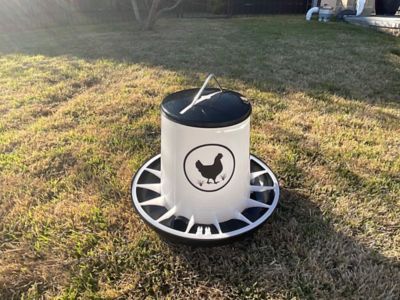 Image showing  Chicken Feeder 26 lb., Black