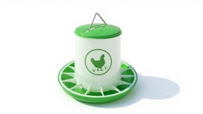 Zylina Chicken Feeder 26 lb., Green