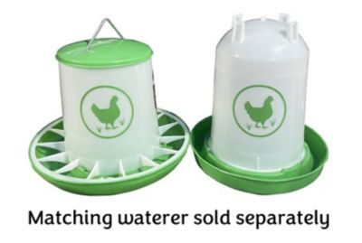 Image showing  Chicken Feeder 26 lb., Green