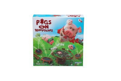 PlayMonster Pigs on Trampolines