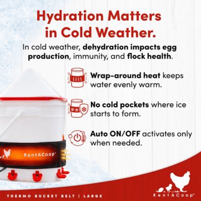 Image showing  Thermo Bucket Belt LG Heater for Chicken Waterers