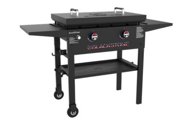 Image showing 1 th Blackstone Limited Edition 28 in. Patriotic Griddle with Spatulas and Cover
