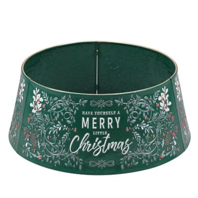 Red Shed 10 in. Metal Christmas Tree Collar