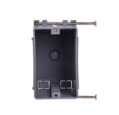 Image showing 1 th Gardner Bender New Work 18cu Inch Single Gang Non Metallic Electrical Box
