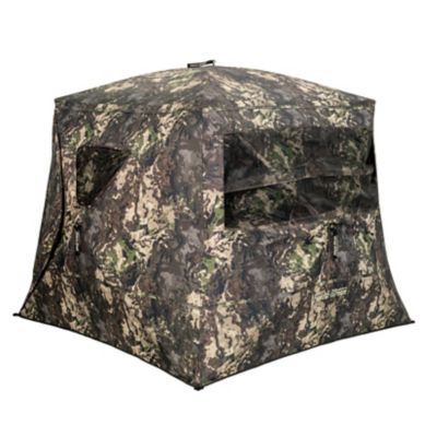 Field & Stream 3-Person Wide Bottom Ground Blind, 72 L x 72 W x 68 H in.