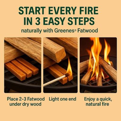 Image showing  Fatwood - 50 lb. Box 100% Natural Pine Resin Fire Starter