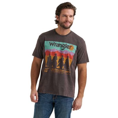 Wrangler Men's Vintage Fit Cowboy Tee
