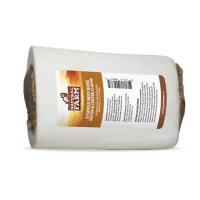 Natural Farm 3-4 in. Bacon & Cheese Filled Bone