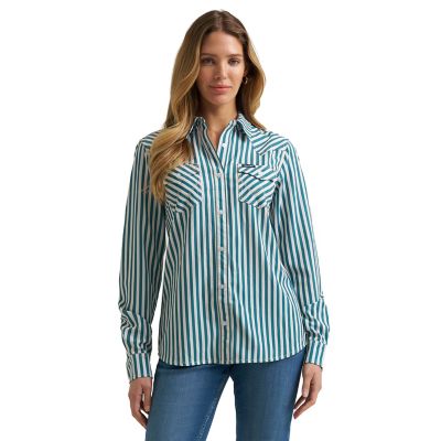 Wrangler Women's Performance Stripe Shirt