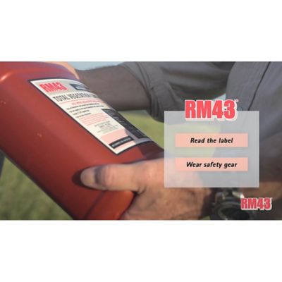 Image showing 6 th RM43 3.5 gal. Total Vegetation Control Weed Preventer Concentrate with Glyphosate and Imazapyr, Bucket with Spouted Lid