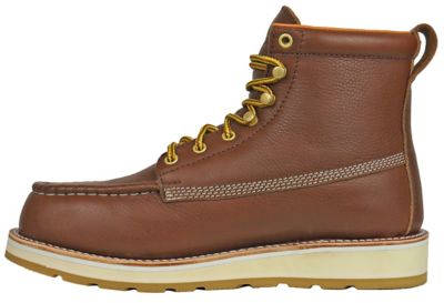 Image showing 6 th DieHard Men's Toro 6 in. Soft Toe Work Boots Goodyear Welt Waterproof Slip Resistant EH Classic Work Boot