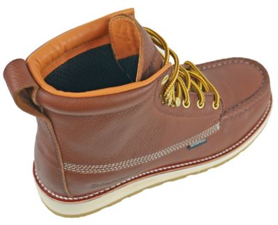 Image showing 7 th DieHard Men's Toro 6 in. Soft Toe Work Boots Goodyear Welt Waterproof Slip Resistant EH Classic Work Boot