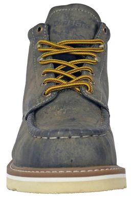 Image showing 3 th DieHard Men's Mustang 6 in. Soft Toe Work Boots Reinforced Design Waterproof Slip Resistant EH Work Boot