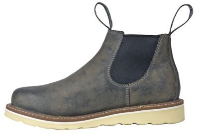 Image showing 6 th DieHard Men's Colt Soft Toe Leather Work Boots Goodyear Welt Slip Resistant EH Reliable Safety Boot