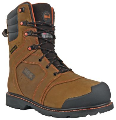 Image showing 0 th HOSS Boot Company Men's Clash Soft Toe Insulated Work Boots Waterproof Slip Resistant EH Safety Boot