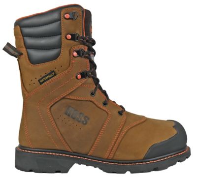 Image showing 4 th HOSS Boot Company Men's Clash Soft Toe Insulated Work Boots Waterproof Slip Resistant EH Safety Boot