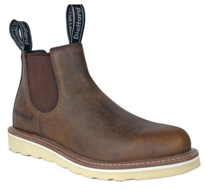 Image showing 0 th DieHard Men's Colt Soft Toe Work Boots Goodyear Welt Slip Resistant EH Safety Boot