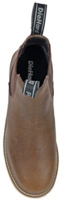 Image showing 2 th DieHard Men's Colt Soft Toe Work Boots Goodyear Welt Slip Resistant EH Safety Boot