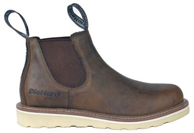 Image showing 4 th DieHard Men's Colt Soft Toe Work Boots Goodyear Welt Slip Resistant EH Safety Boot