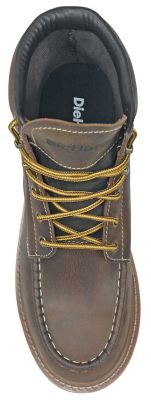 Image showing 2 th DieHard Men's Mustang 6 in. Soft Toe Work Boots Waterproof Slip Resistant EH All Day Comfort Work Boot