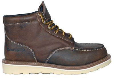 Image showing 4 th DieHard Men's Mustang 6 in. Soft Toe Work Boots Waterproof Slip Resistant EH All Day Comfort Work Boot