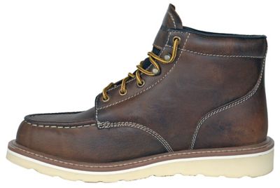 Image showing 6 th DieHard Men's Mustang 6 in. Soft Toe Work Boots Waterproof Slip Resistant EH All Day Comfort Work Boot