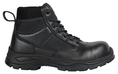Image showing 4 th HOSS Boot Company Men's Watchman 6 in. Soft Toe Work Boots Slip Resistant EH Safety Footwear