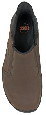 Image showing 2 th HOSS Boot Company Men's McKee Soft Toe Slip On Work Shoes Comfort Insole Slip Resistant EH Safety Footwear