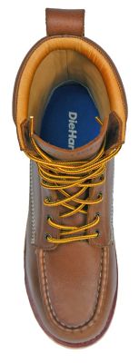 Image showing  Men's Malibu 8 in. Soft Toe Work Boots Goodyear Welt Slip Resistant EH High Shaft Safety Boot