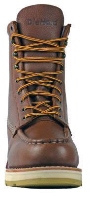 Image showing 3 th DieHard Men's Malibu 8 in. Soft Toe Work Boots Goodyear Welt Slip Resistant EH High Shaft Safety Boot