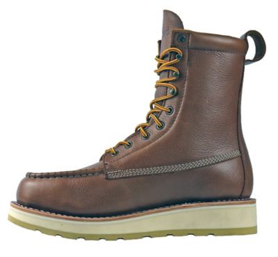 Image showing 6 th DieHard Men's Malibu 8 in. Soft Toe Work Boots Goodyear Welt Slip Resistant EH High Shaft Safety Boot