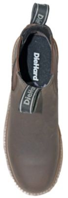 Image showing 2 th DieHard Men's Colt Soft Toe Goodyear Welt Work Boots Cushioned Insole Slip Resistant EH Rugged Work Boot