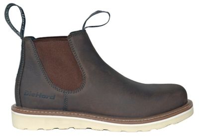 Image showing 4 th DieHard Men's Colt Soft Toe Goodyear Welt Work Boots Cushioned Insole Slip Resistant EH Rugged Work Boot