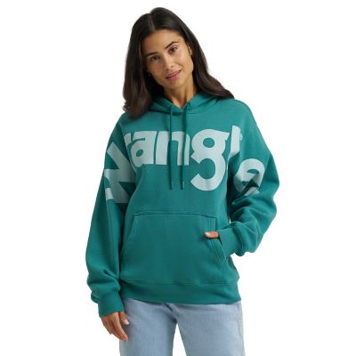 Wrangler Women's Logo Oversized Hoodie