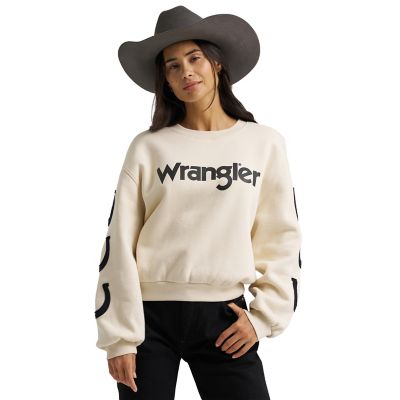 Wrangler Women's Horseshoe Logo Sweatshirt