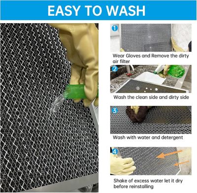 Image showing  24 x 24 x 1 in. Aluminum Reusable Air Filter