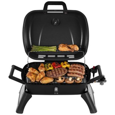 Royal Gourmet Portable Tabletop Gas Grill, 12,000 BTU Output for Outdoor Camping