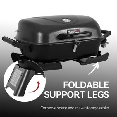 Image showing 7 th Royal Gourmet Portable Tabletop Gas Grill, 12,000 BTU Output for Outdoor Camping