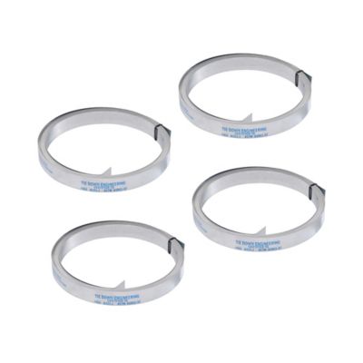 Tie Down Certified G120 Galvanized Strapping - 1-1/4 in. x 37 ft. Long Securing Mobile Homes, Sheds, Tanks, 4 pk.