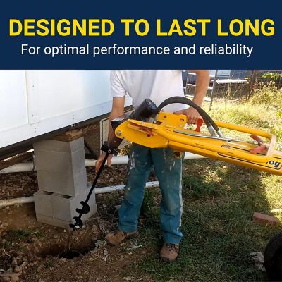 Image showing 6 th Tie Down Iron Root Double Head Double Helix Earth Anchor - 5/8 in. D x 30 in. L x (2) 4 in. Helix, Class 2, 8 pk.