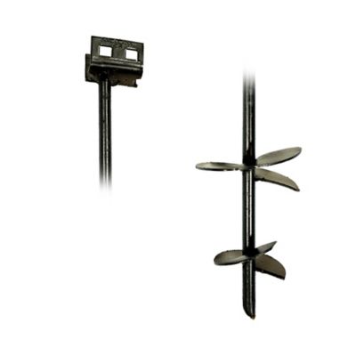 Image showing  Mobile Home Anchors Kit 4 Pack of 3/4 in. x 36 in. Earth Anchors with Straps And Bolts